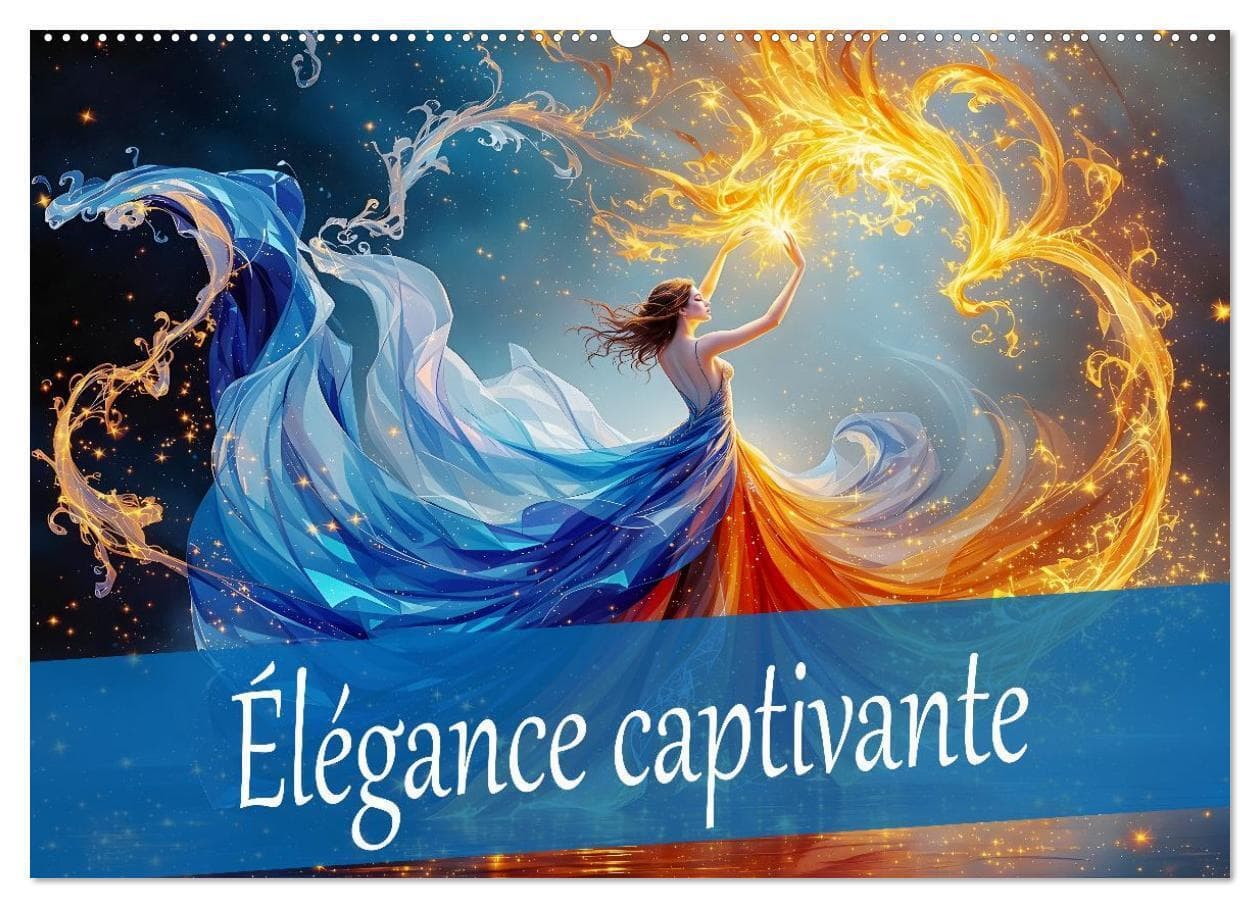 Élégance captivante (Calendrier mural 2026 DIN A2 vertical), CALVENDO calendrier mensuel