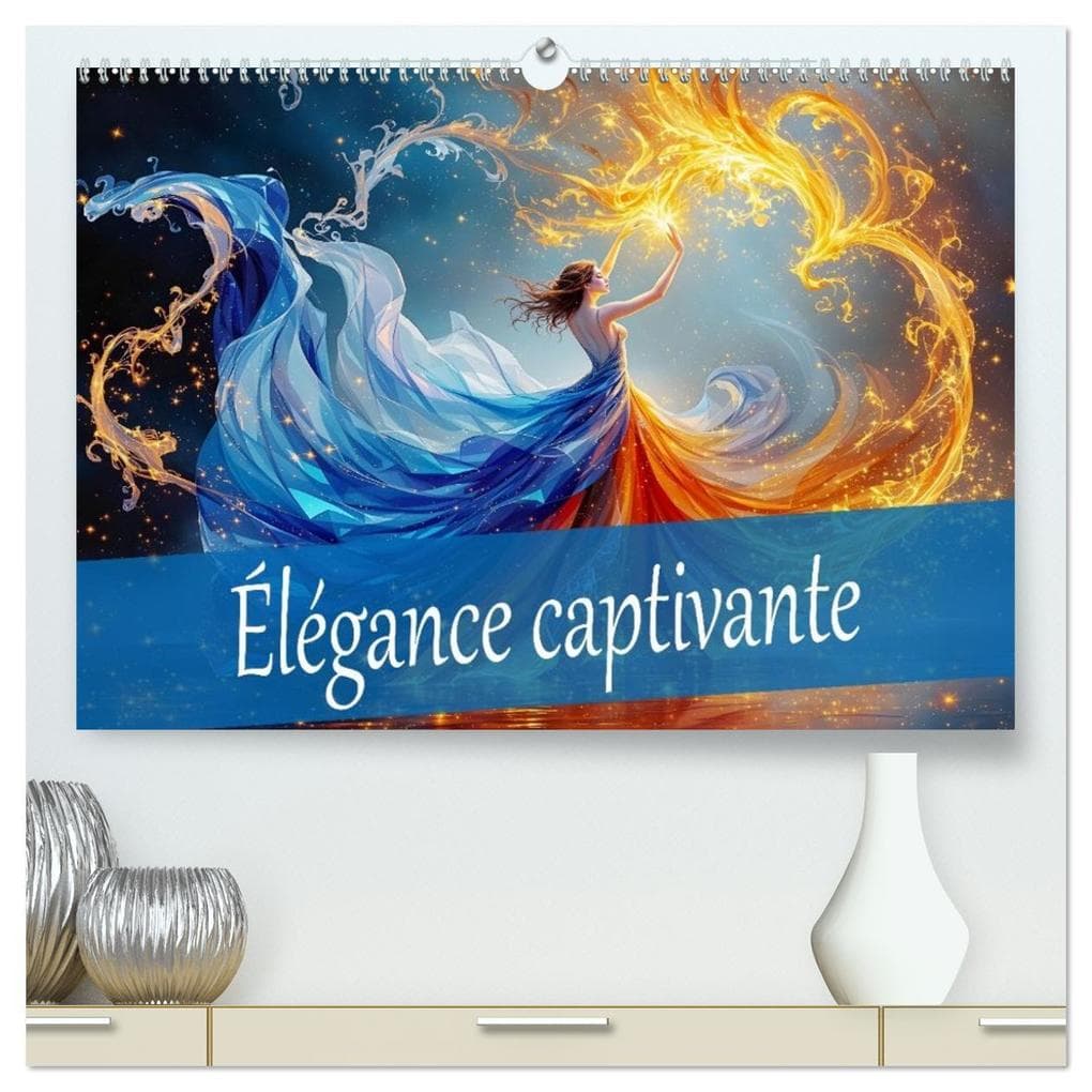 Élégance captivante (Calendrier mural 2026 DIN A2 vertical) calendrier de bureau