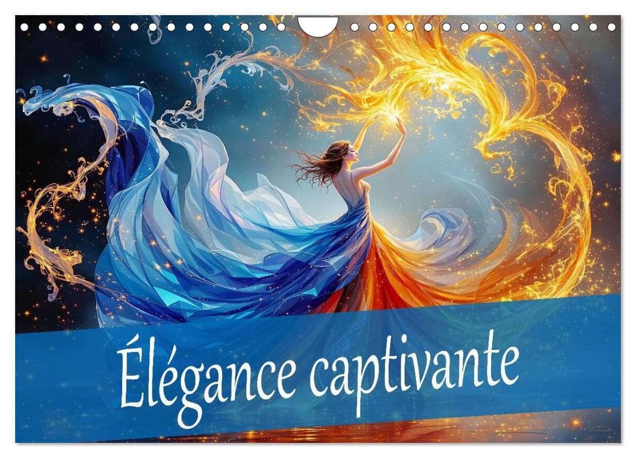 Élégance captivante (Calendrier mural 2026 DIN A4 vertical), CALVENDO calendrier mensuel