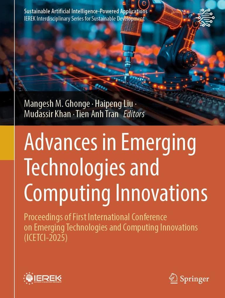 Advances in Emerging Technologies and Computing Innovations