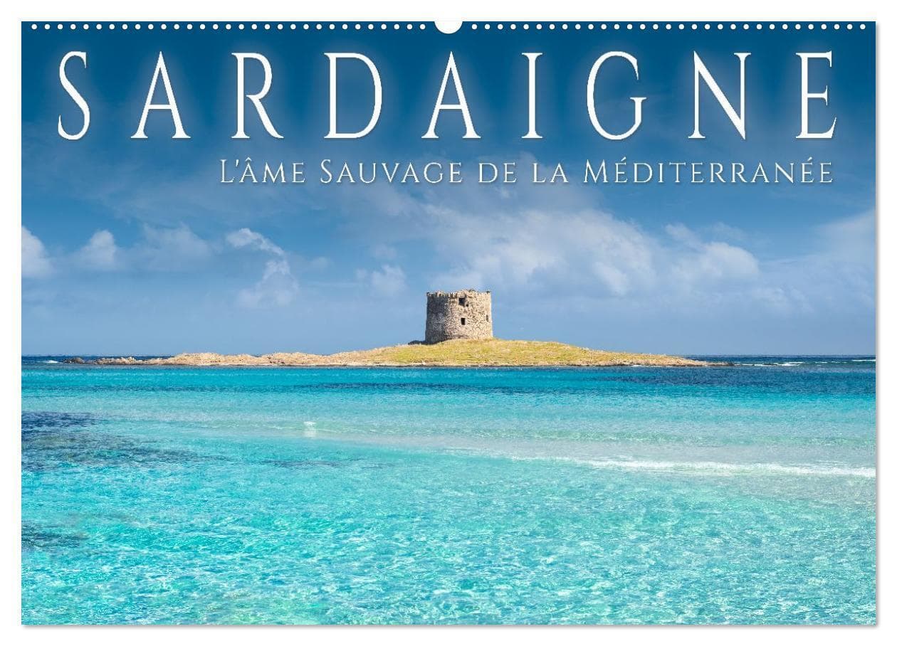 Sardaigne - L'âme sauvage de la Méditerranée (Calendrier mural 2026 DIN A2 vertical), CALVENDO calendrier mensuel