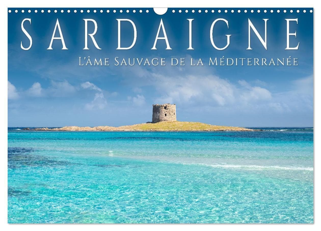 Sardaigne - L'âme sauvage de la Méditerranée (Calendrier mural 2026 DIN A3 vertical), CALVENDO calendrier mensuel