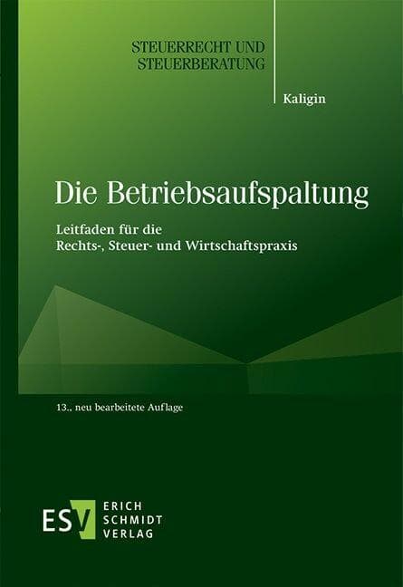 Die Betriebsaufspaltung