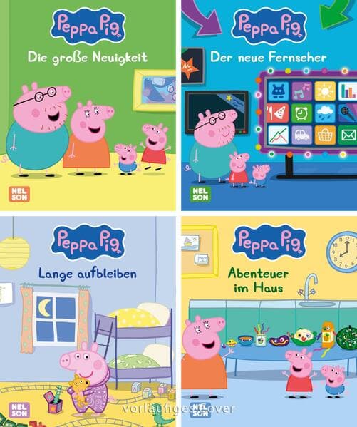 Nelson Mini-Bücher: Peppa Pig 33-36