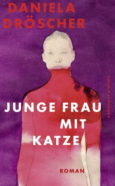 Junge Frau mit Katze