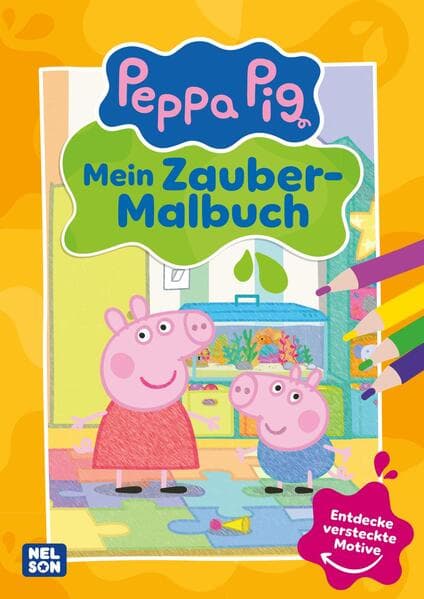 Peppa Wutz Ausmalbilder: Mein Zauber-Malbuch