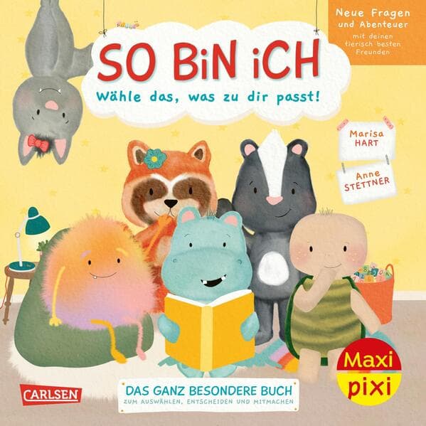 Maxi Pixi 481: So bin ich: Neue Fragen und Abenteuer mit deinen tierisch besten Freunden