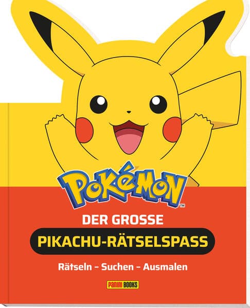 Pokémon: Der große Pikachu-Rätselspaß - Rätseln - Suchen - Ausmalen