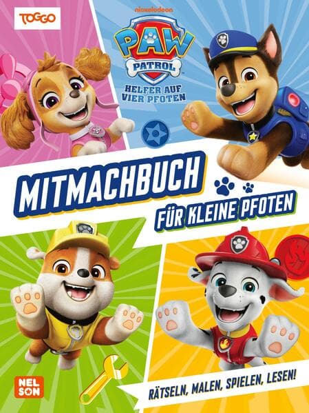 PAW Patrol Kindergartenheft: Mitmachbuch für kleine Pfoten