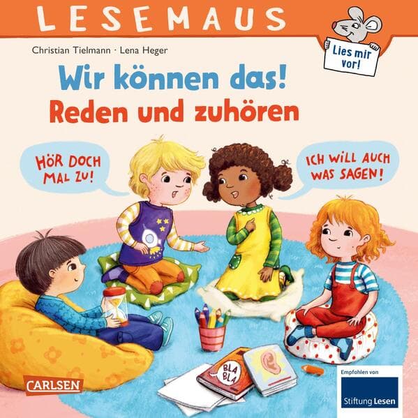 LESEMAUS 156: Wir können das! Reden und zuhören