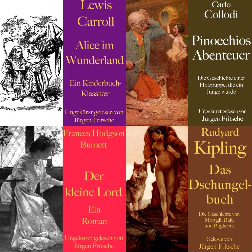 Die Abenteuer Box: 4 Hörbuch-Klassiker für die Jugend