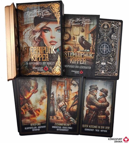 Steampunk Kipper - 36 Kipperkarten und 144-seitiges Booklet (Cyberpunk)