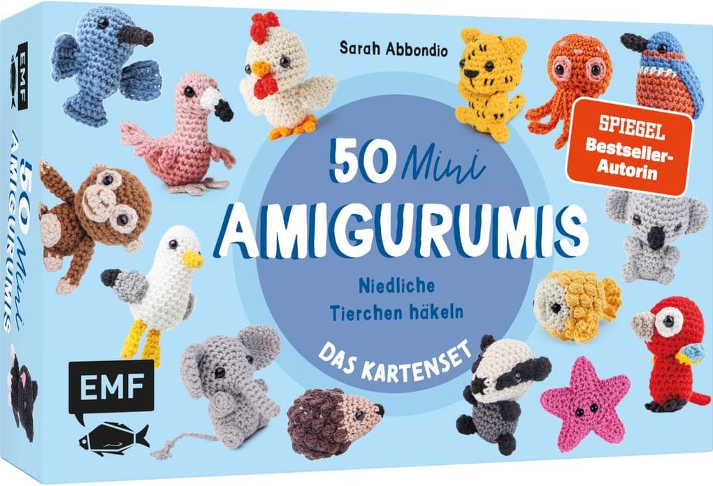 Mini-Amigurumis - Das Kartenset
