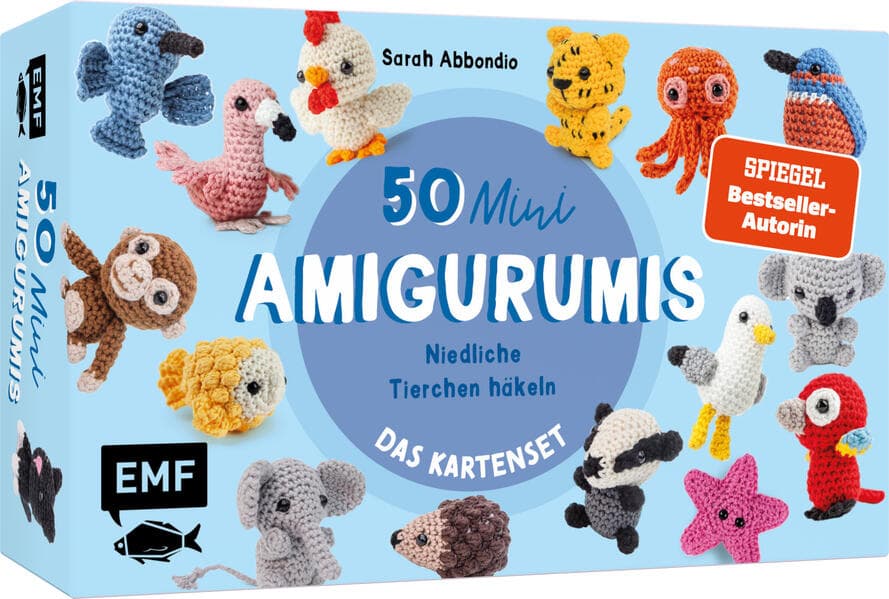 Mini-Amigurumis - Das Kartenset