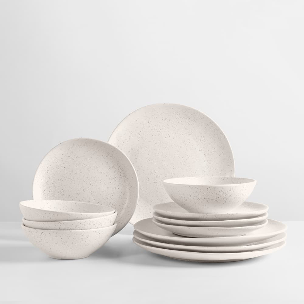 Broste copenhagen Nordic Vanilla Dinner Set for Four