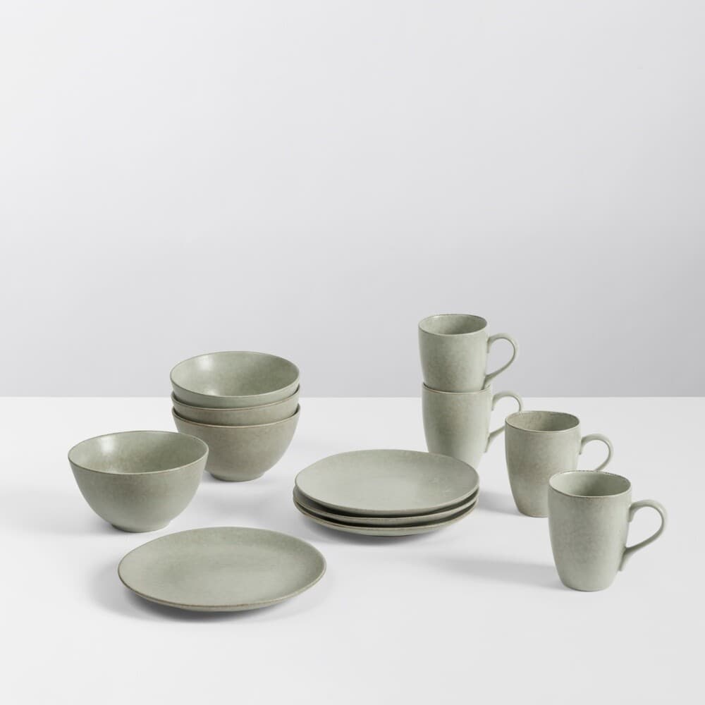 Broste copenhagen Nordic Marsh Breakfast Set for Four
