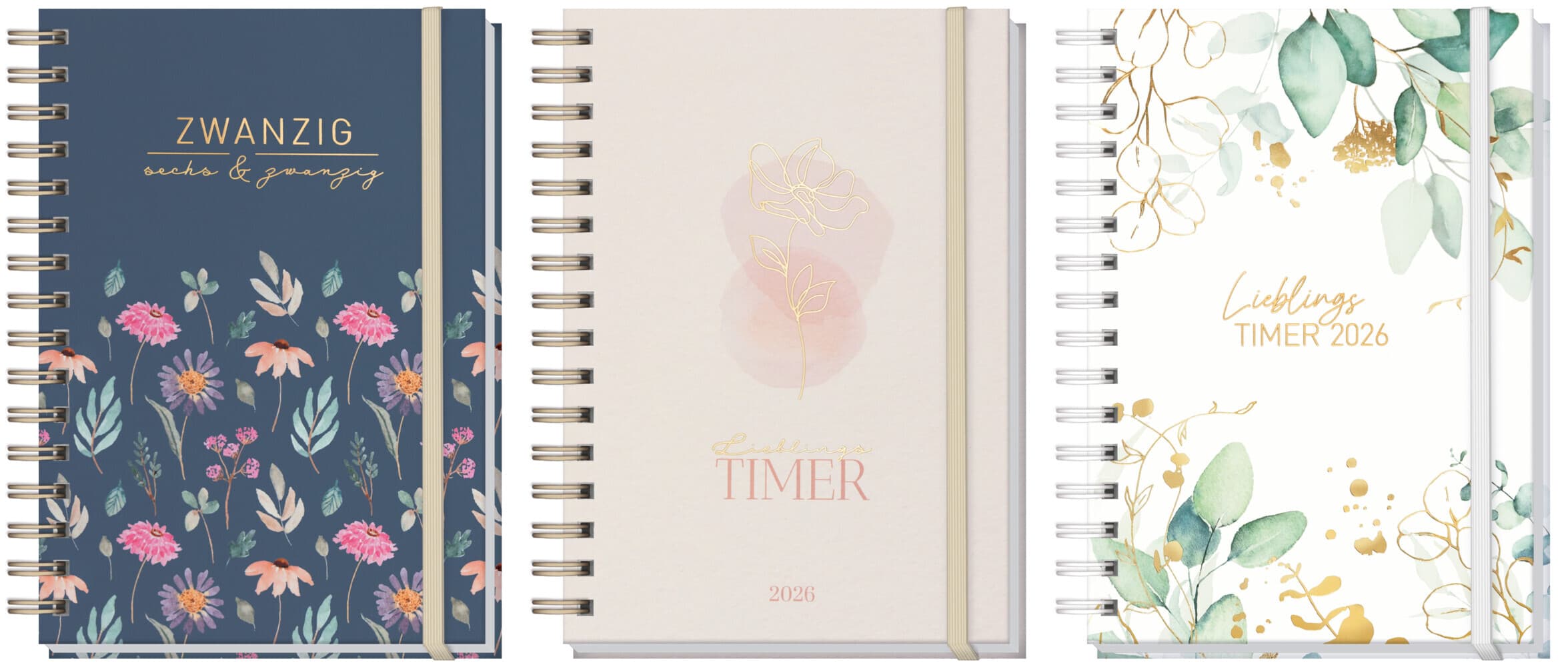 Lieblings-Timer 2025/2026 17 Monate sortiert