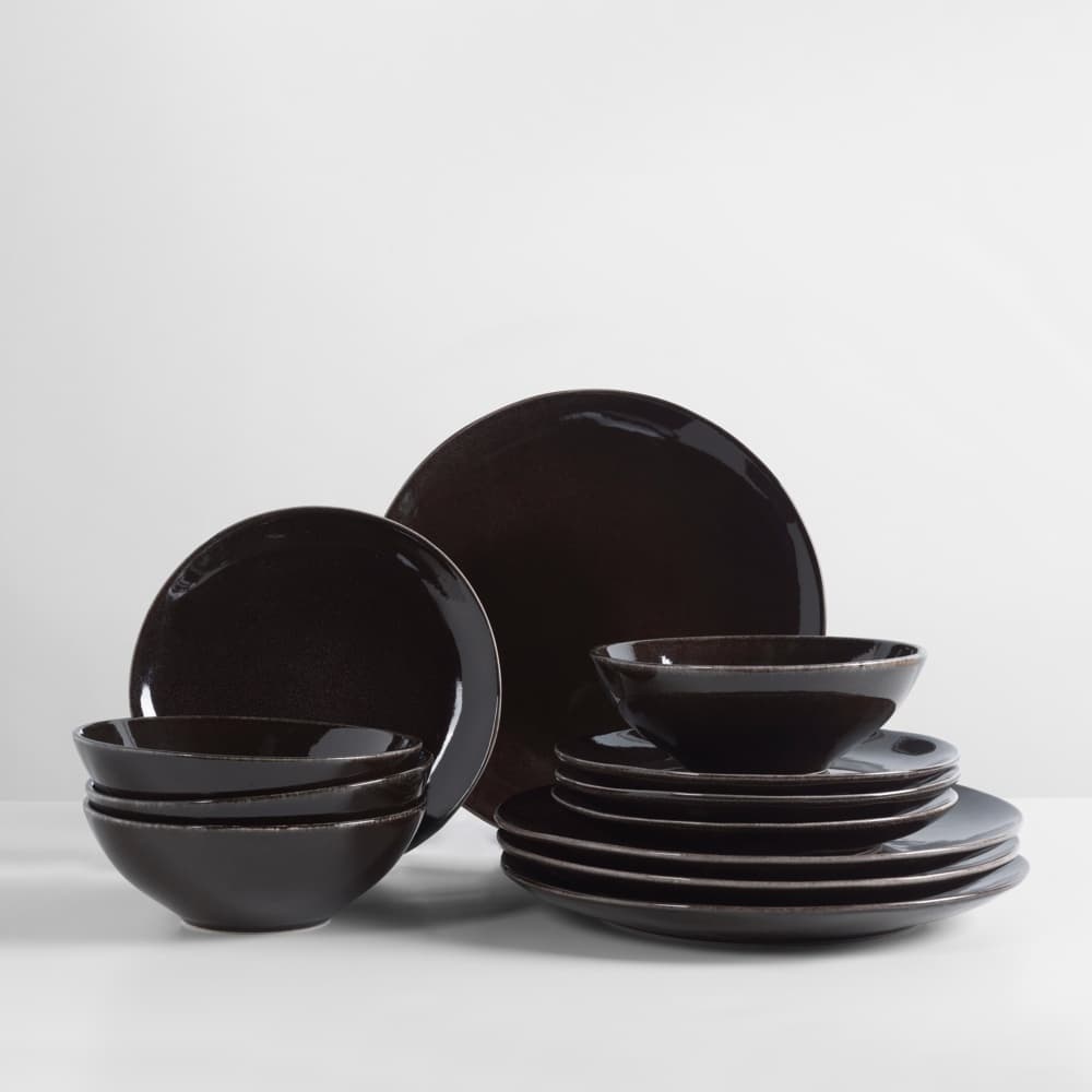 Broste copenhagen Nordic Coal Dinner Set for Four