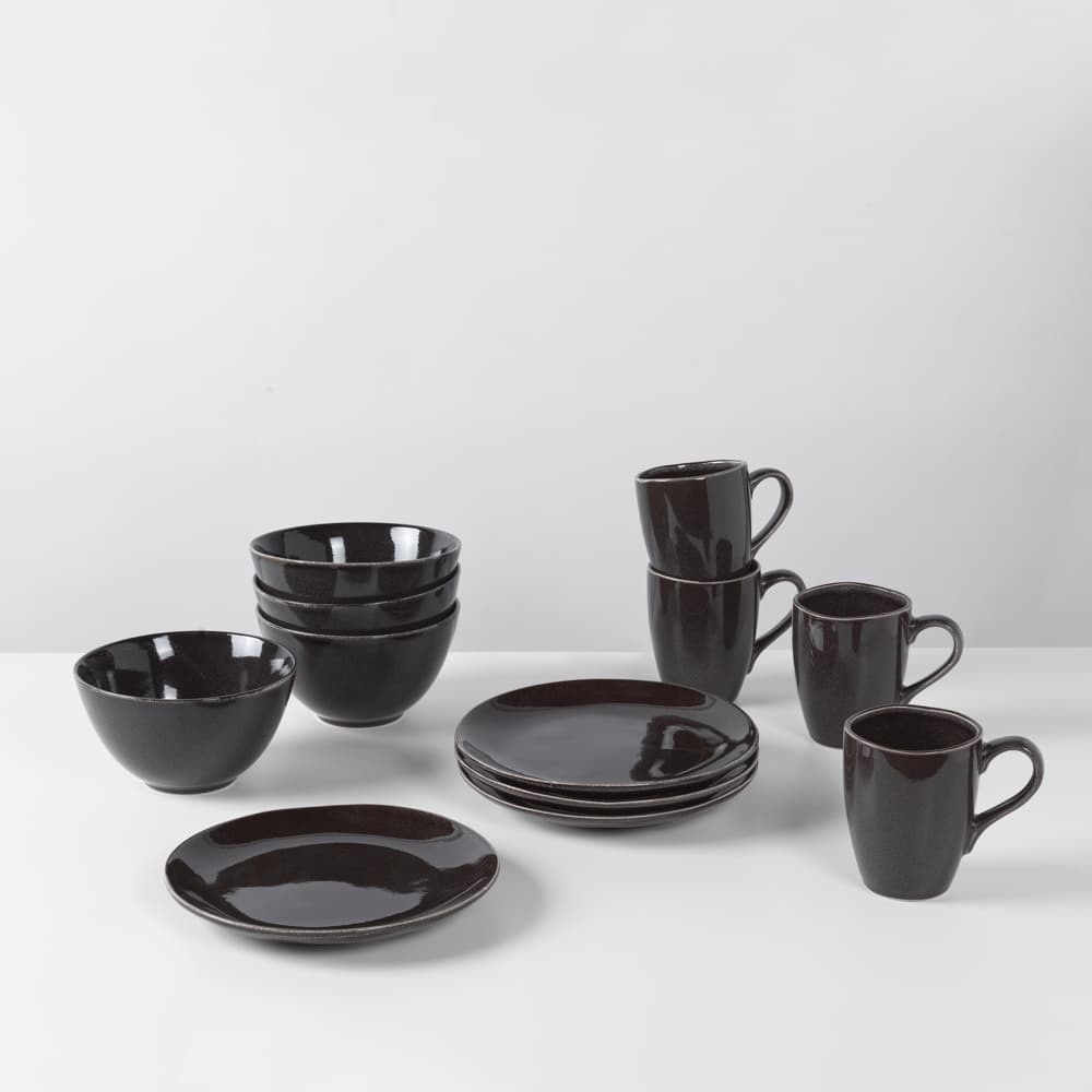 Broste copenhagen Nordic Coal Breakfast Set for Four
