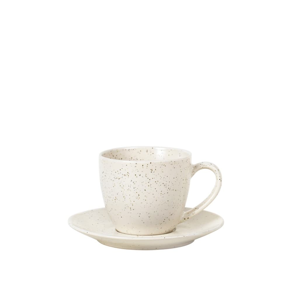 Broste copenhagen Nordic Vanilla Cup with saucer