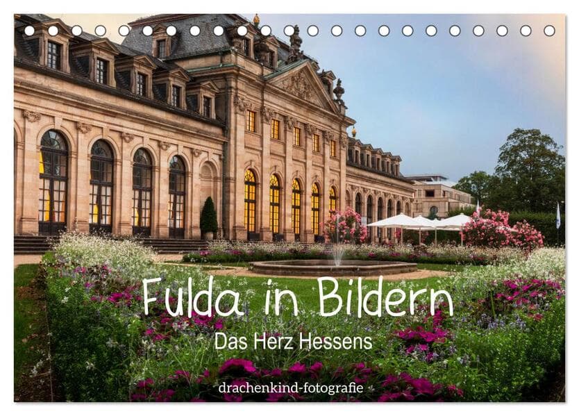 Fulda in Bildern - Das Herz Hessens (Tischkalender 2026 DIN A5 quer), CALVENDO Monatskalender