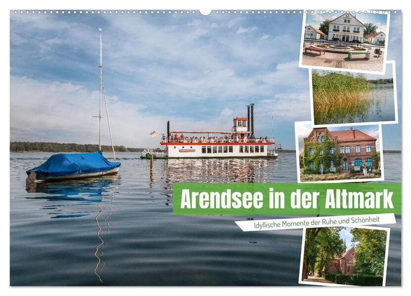 Arendsee in der Altmark (Wandkalender 2026 DIN A2 quer), CALVENDO Monatskalender