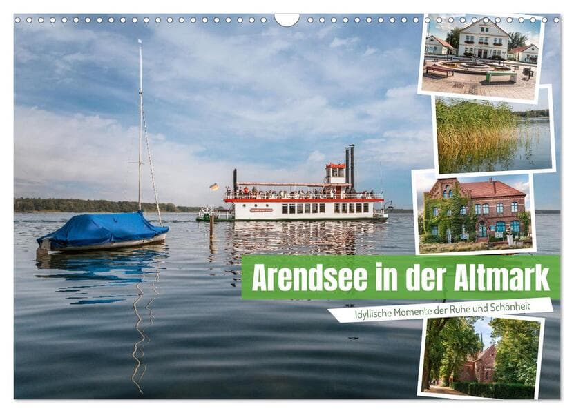 Arendsee in der Altmark (Wandkalender 2026 DIN A3 quer), CALVENDO Monatskalender