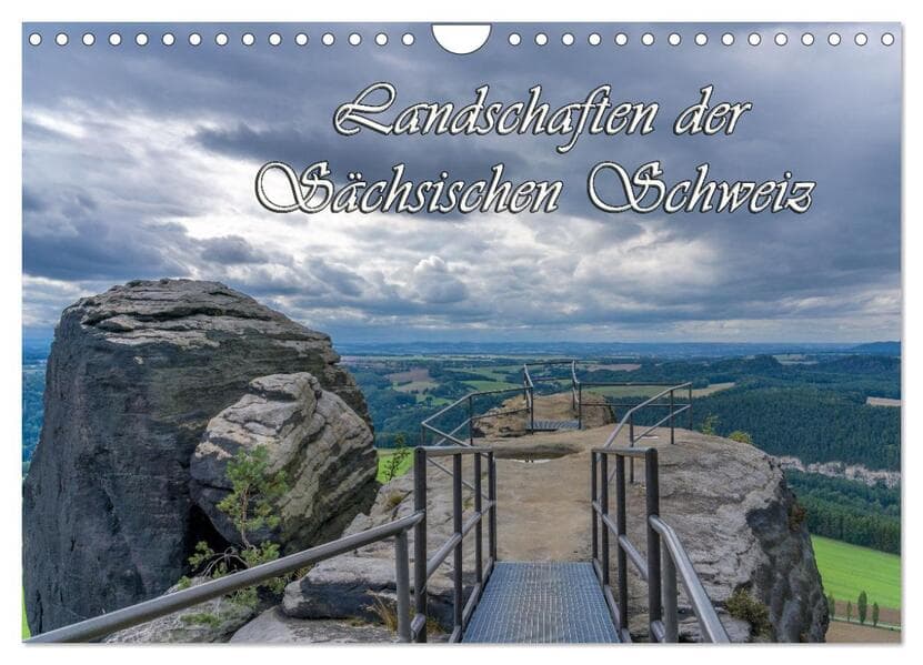 Landschaften der Sächsischen Schweiz (Wandkalender 2026 DIN A4 quer), CALVENDO Monatskalender