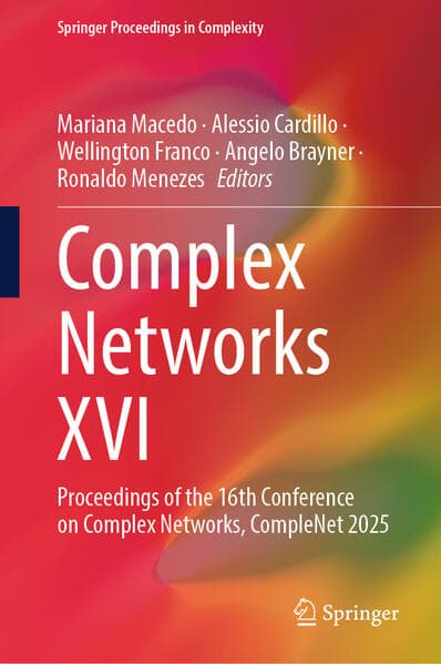 Complex Networks XVI
