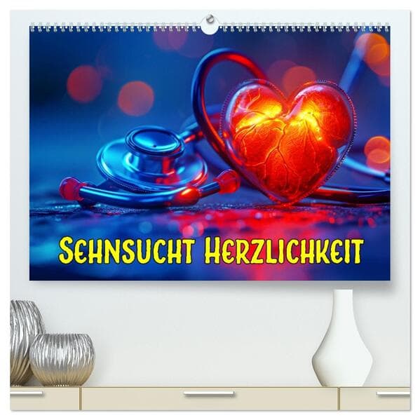 Sehnsucht Herzlichkeit (hochwertiger Premium Wandkalender 2026 DIN A2 quer), Kunstdruck in Hochglanz