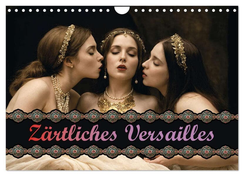 Zärtliches Versailles (Wandkalender 2026 DIN A4 quer), CALVENDO Monatskalender