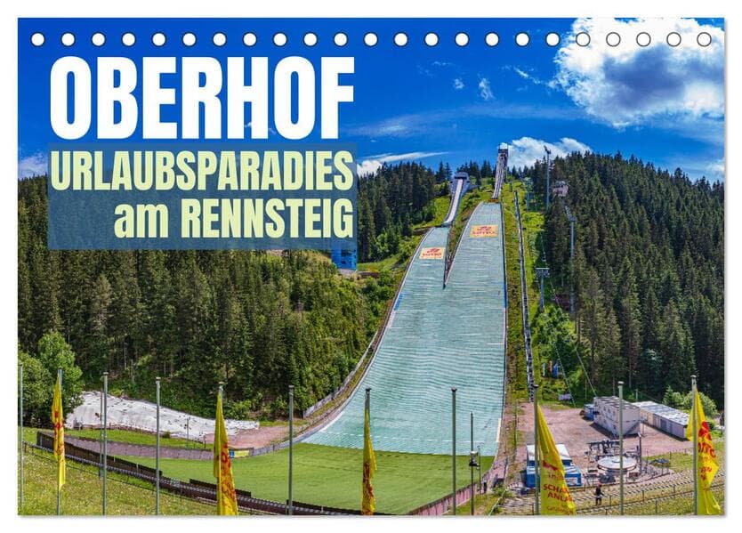 Oberhof - Urlaubsparadies am Rennsteig (Tischkalender 2026 DIN A5 quer), CALVENDO Monatskalender