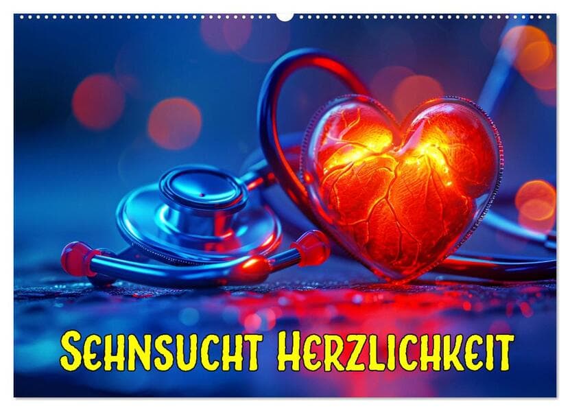 Sehnsucht Herzlichkeit (Wandkalender 2026 DIN A2 quer), CALVENDO Monatskalender