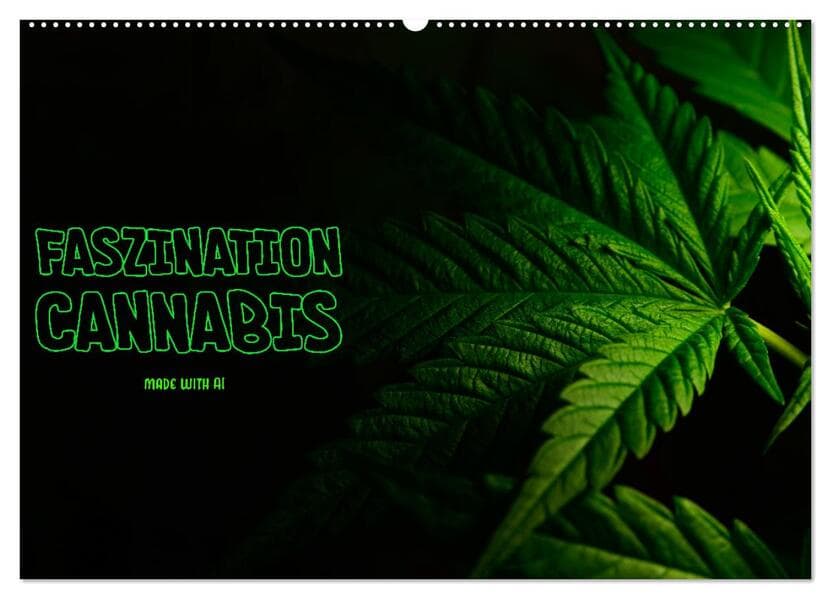 Faszination Cannabis (Wandkalender 2026 DIN A2 quer), CALVENDO Monatskalender