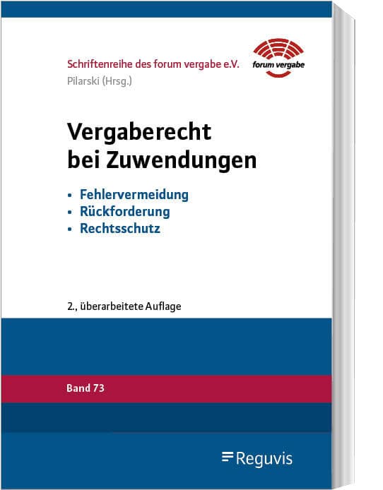 Vergaberecht bei Zuwendungen
