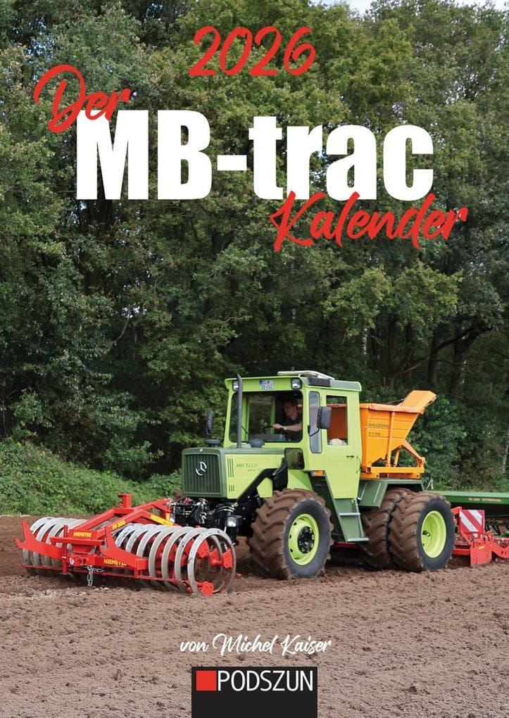 Der MB-trac Monatskalender 2026