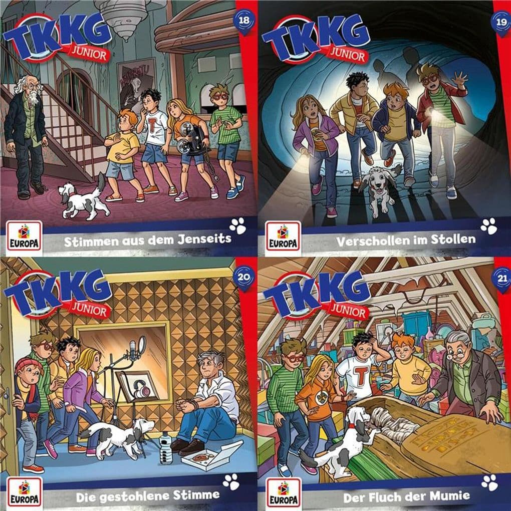 TKKG Junior-Sammlung Folgen 18-21
