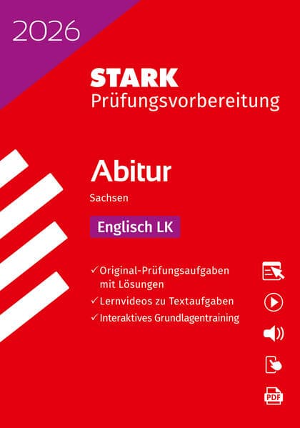 STARK Englisch LK - Abitur 2026 Sachsen - Prüfungsvorbereitung