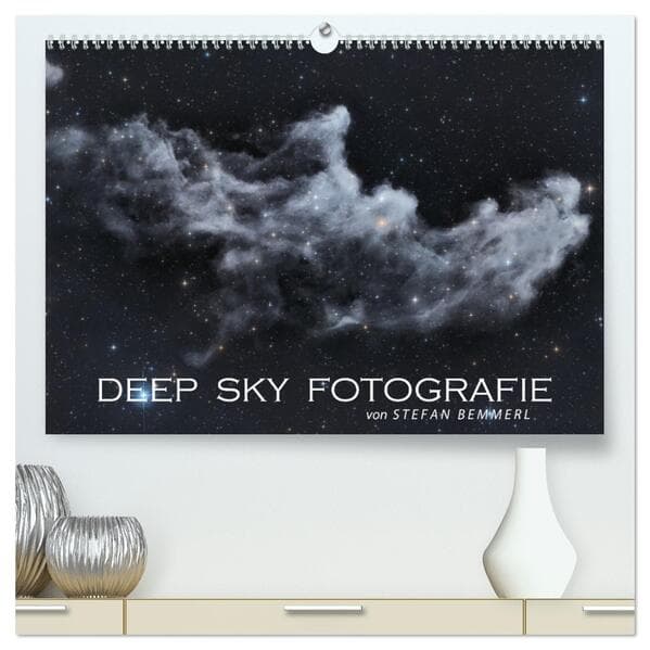 Deep-Sky Fotografie (hochwertiger Premium Wandkalender 2026 DIN A2 quer), Kunstdruck in Hochglanz: Faszinierende Aufnahmen durchs Teleskop von den Tiefen des Universums
