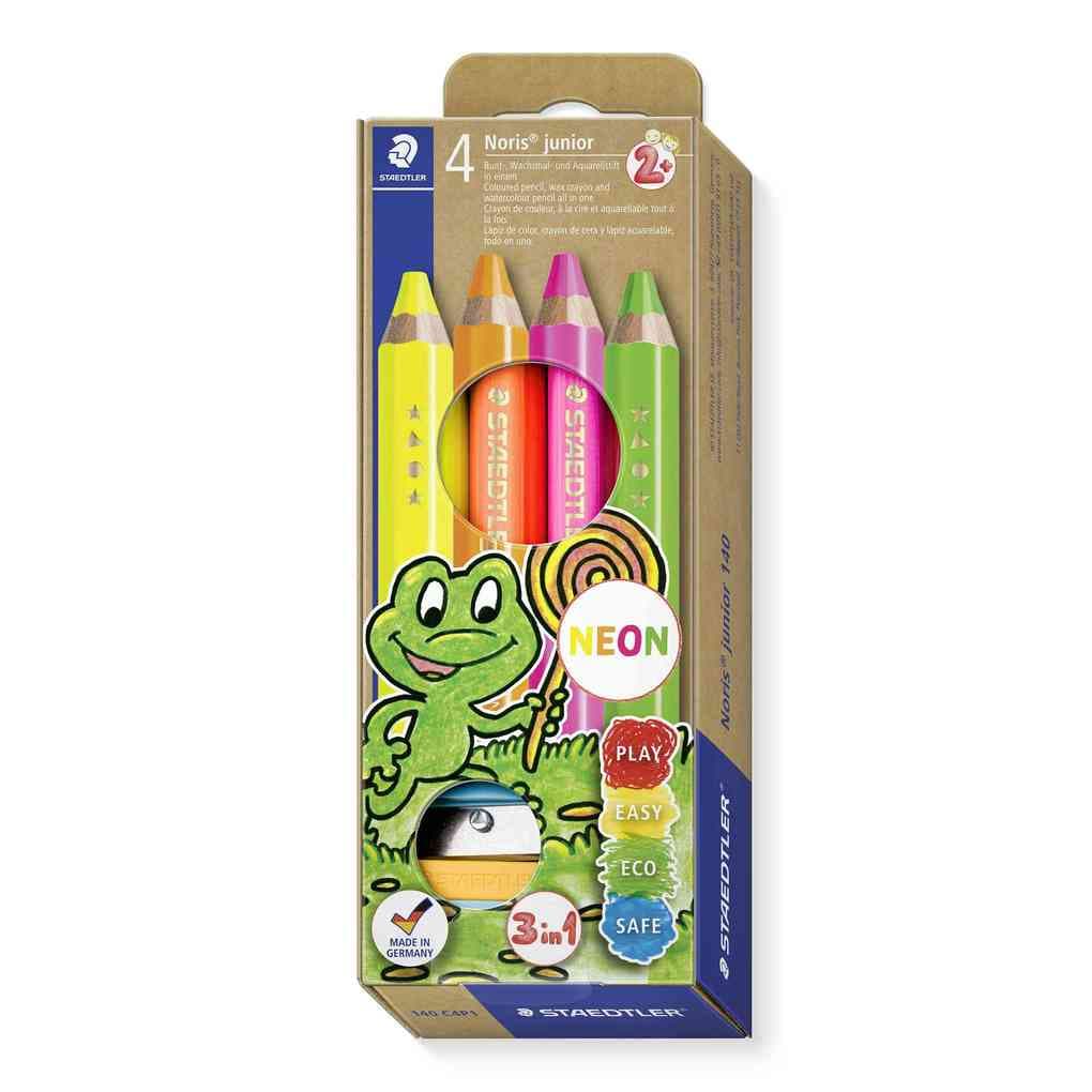 STAEDTLER Noris junior 140 Kindermalstift 3 in 1, 140 C4P1
