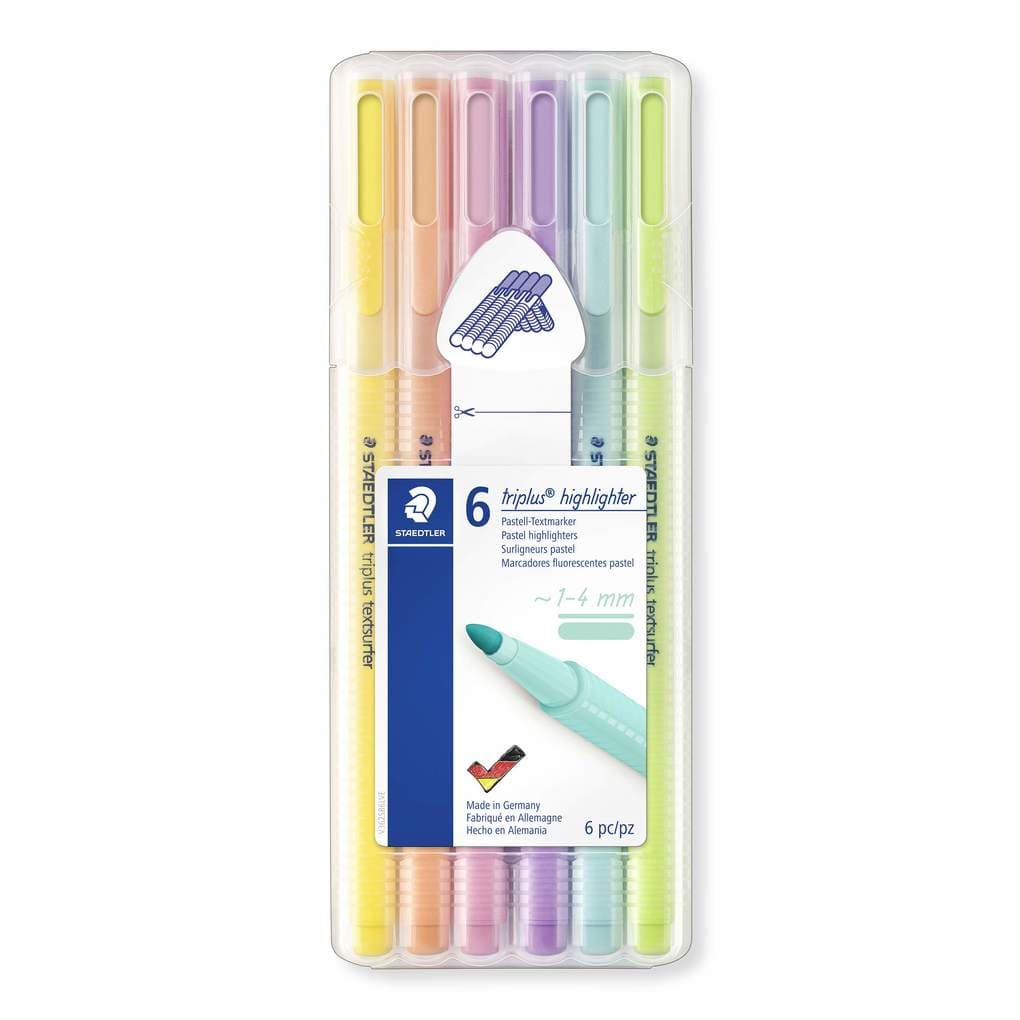 STAEDTLER triplus textsurfer 362 Textmarker, 6er Set, 362 CSB6