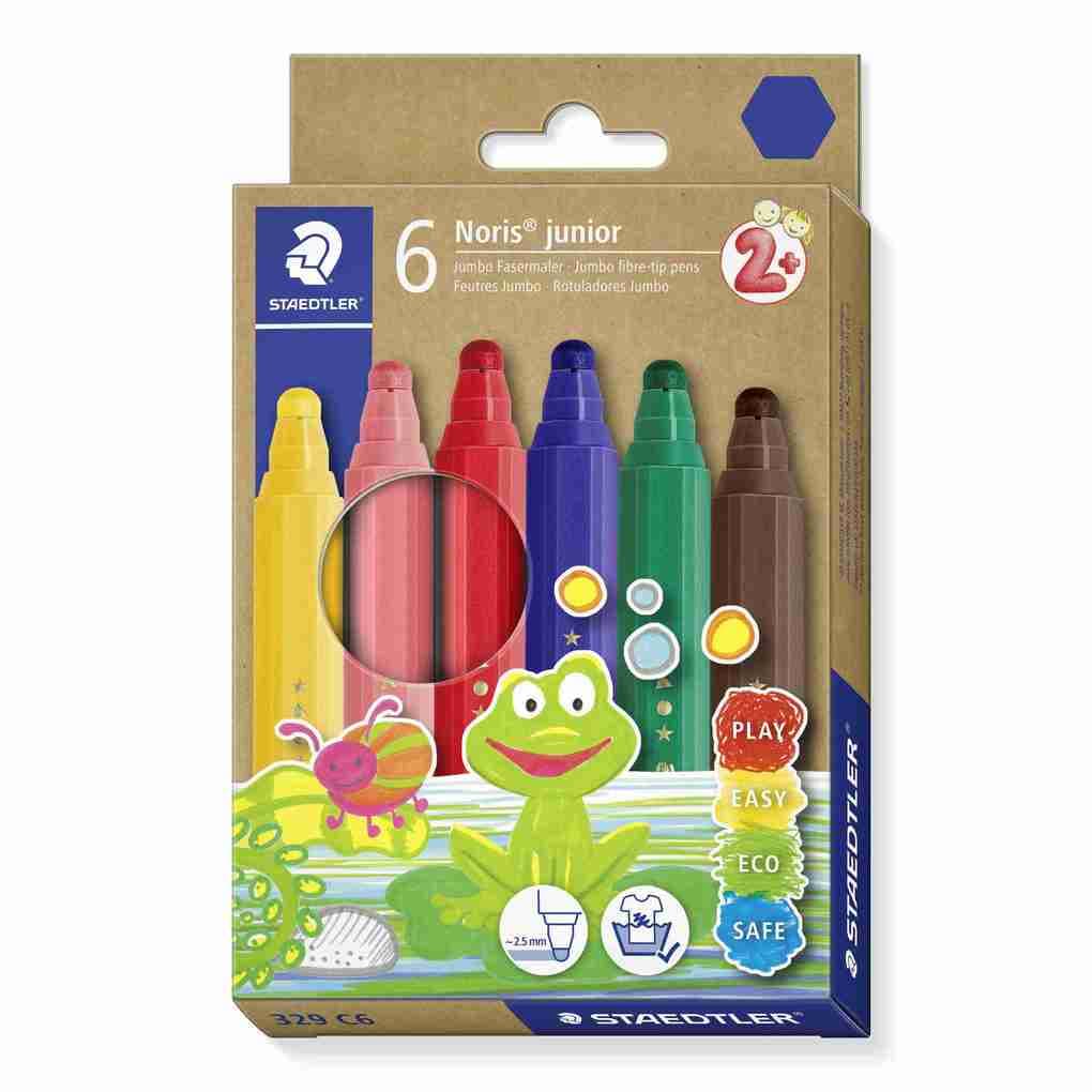 STAEDTLER Noris junior 329 Fasermaler, 329 C6