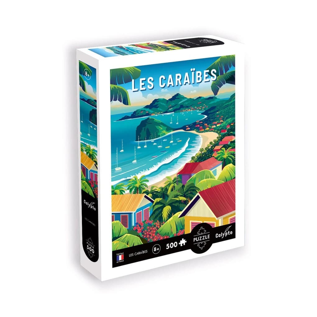 Calypto - Les Caraïbes, Karibik, Puzzle 500 Teile
