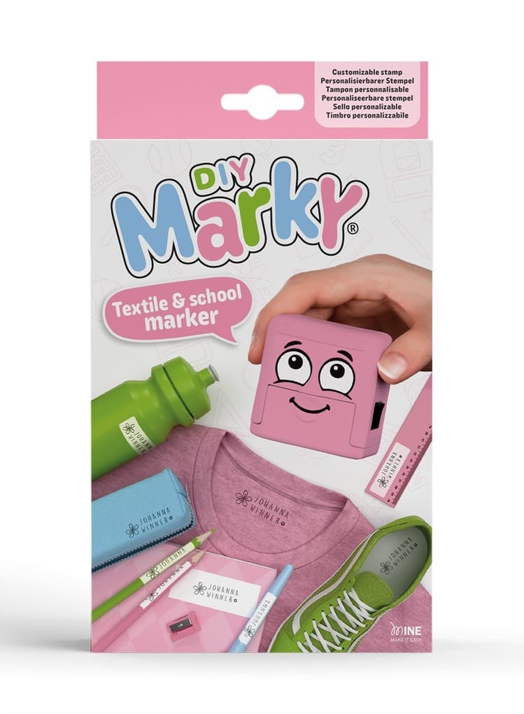 COLOP MARKY Markier-Set, pastell rosa