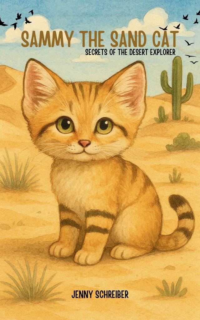 Sammy the Sand Cat: Secrets of the Desert Explorer (Tiny Tails Animal Facts Series, #14)