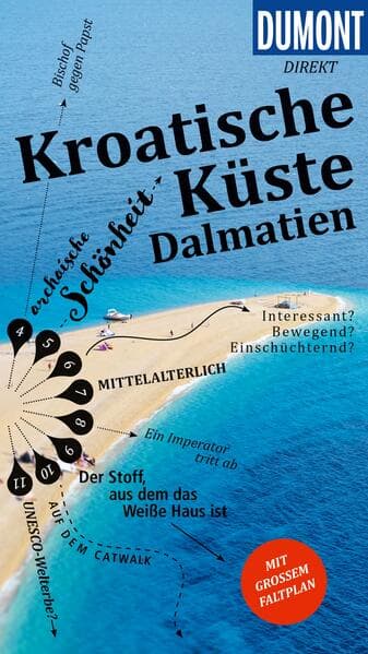 DUMONT direkt Reiseführer Kroatische Küste Dalmatien
