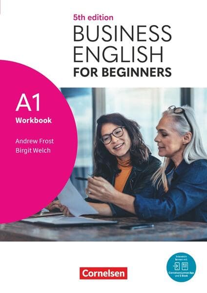 Business English for Beginners A1 - Fifth Edition - Workbook mit Audios und Videos