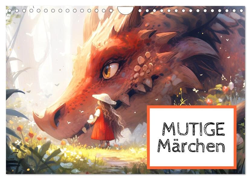Mutige Märchen (Wandkalender 2026 DIN A4 quer), CALVENDO Monatskalender