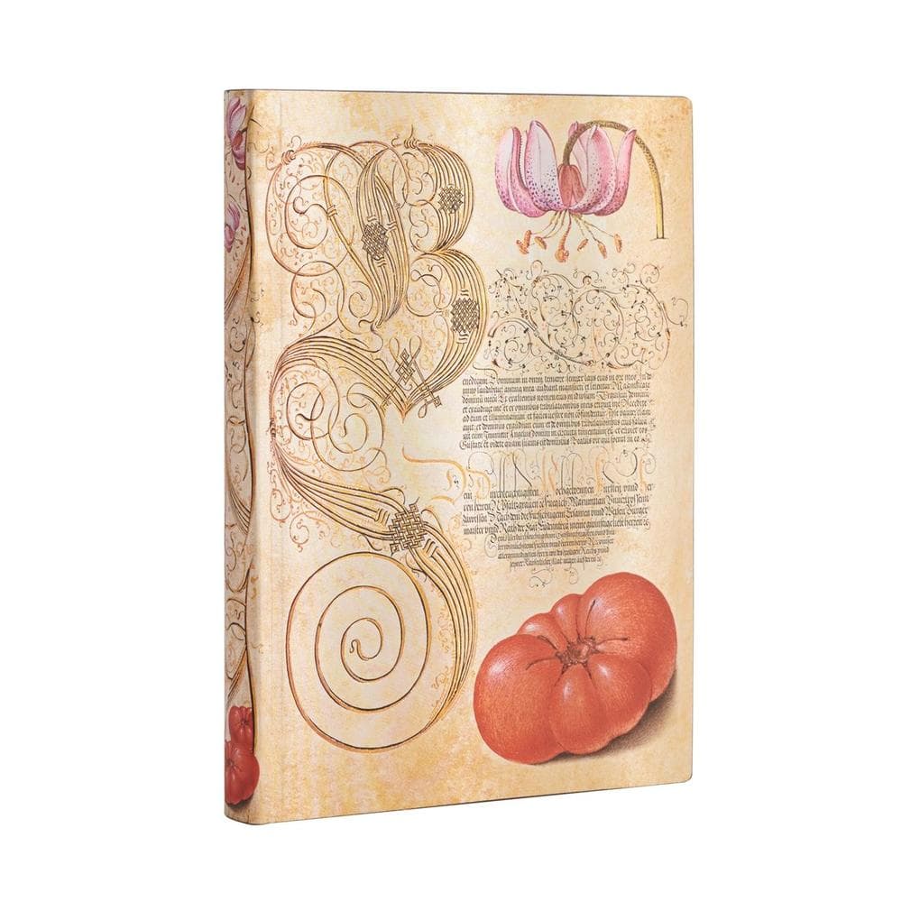 Softcover Notizbuch Lilie & Tomate Midi Liniert