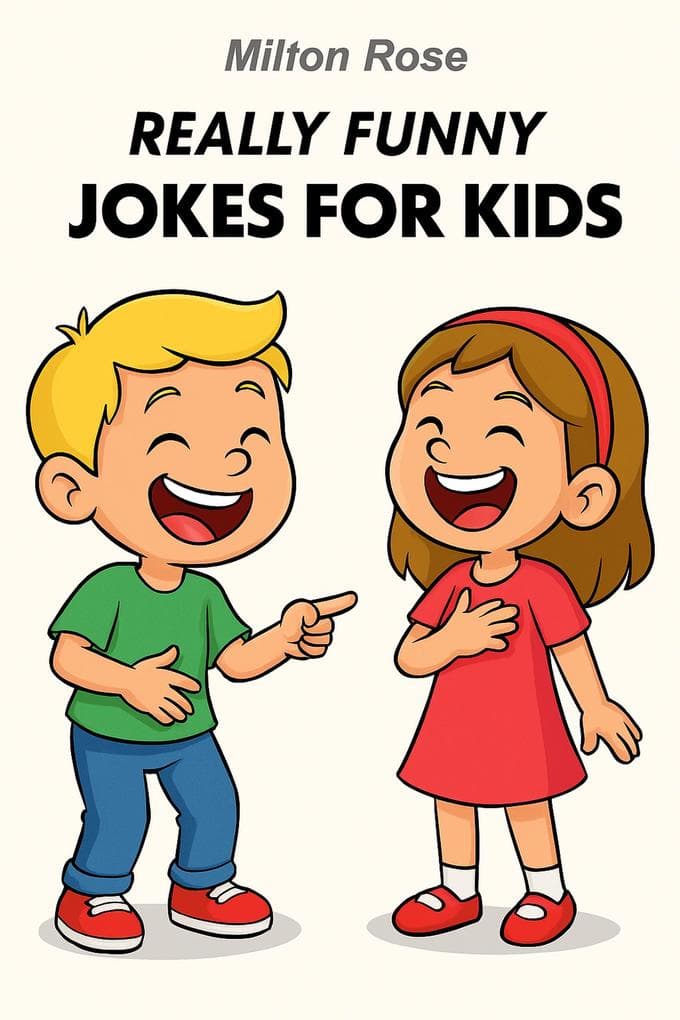 Really Funny Jokes For Kids (Kids Joke Book, #6)